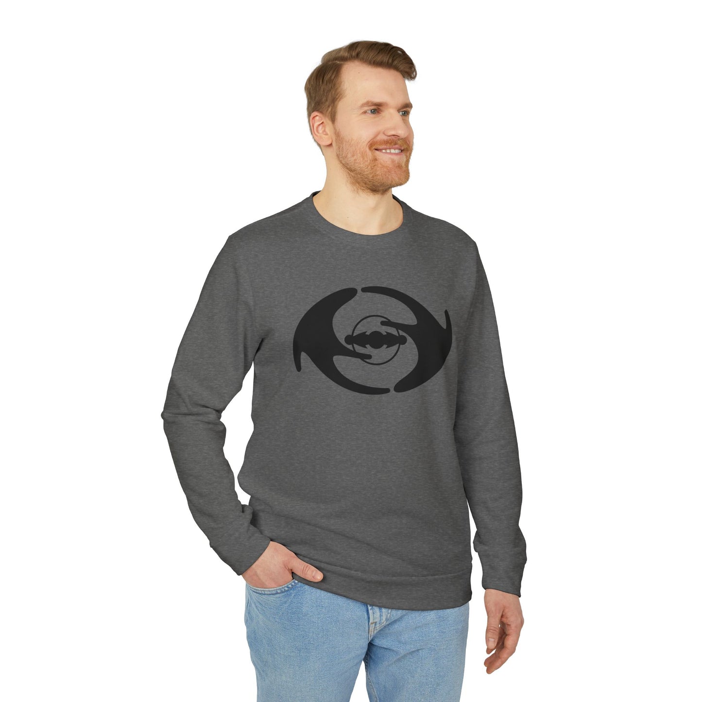 Unisex Fleece Sweatshirt, Cozy Athletic Crew, Casual Streetwear, Gift for Him/Her, Fall Fashion Layering