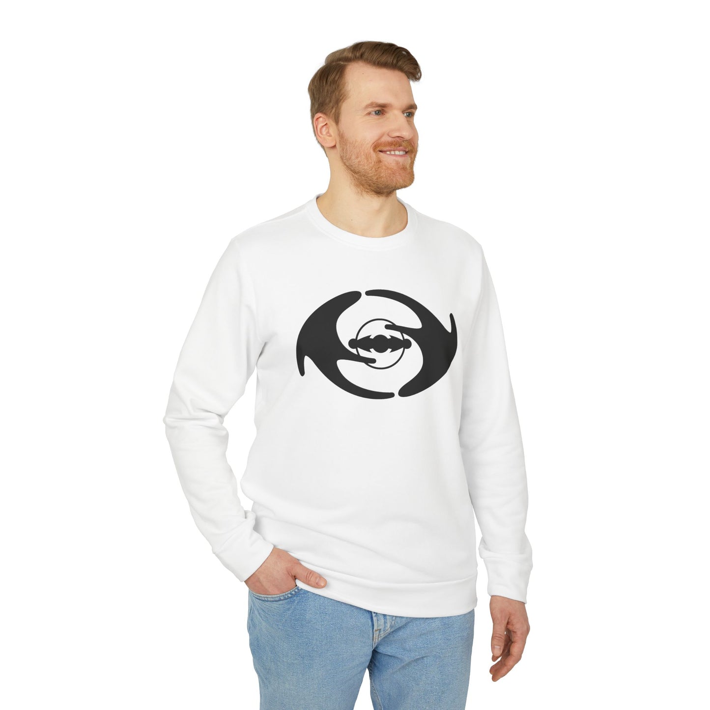 Unisex Fleece Sweatshirt, Cozy Athletic Crew, Casual Streetwear, Gift for Him/Her, Fall Fashion Layering